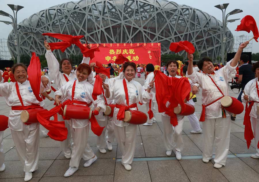 Chinese enjoy winning moment for Beijing