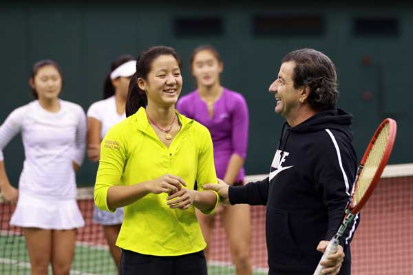 Tennis academy in Beijing cultivates next generation