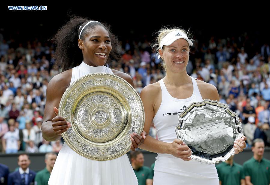 Serena Williams claims title of Wimbledon 2016