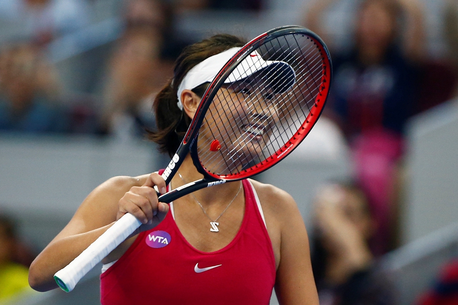 China's Peng ousts V. Williams at China Open