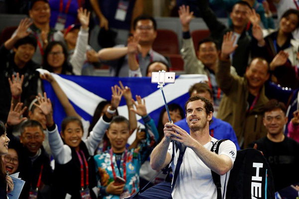 Murray and Nadal ease into second round of China Open