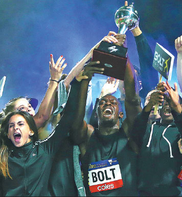 Bolt's dash of stardust gets series off to flier