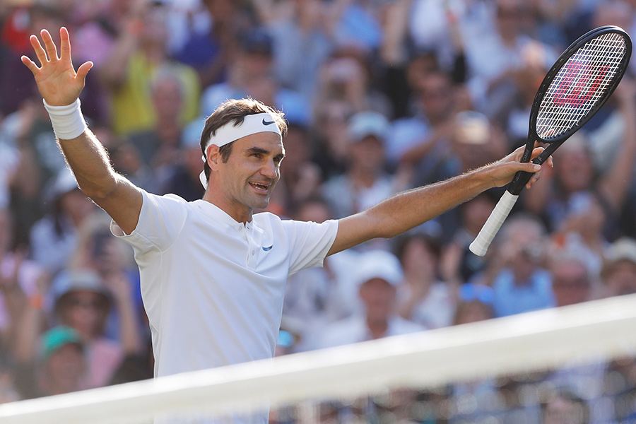 Federer: 1 of Big 4 left at Wimbledon