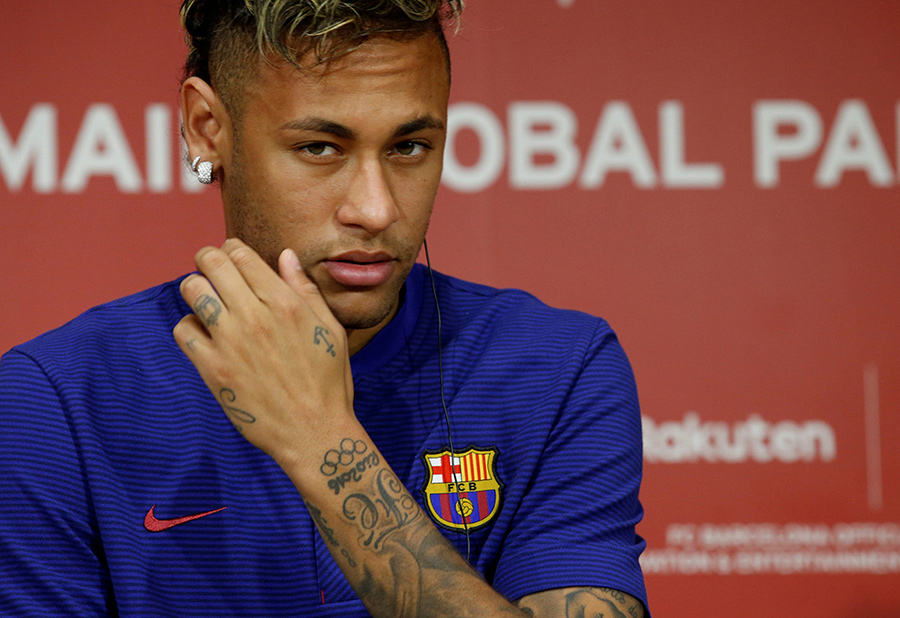 Neymar the new face of megadeals