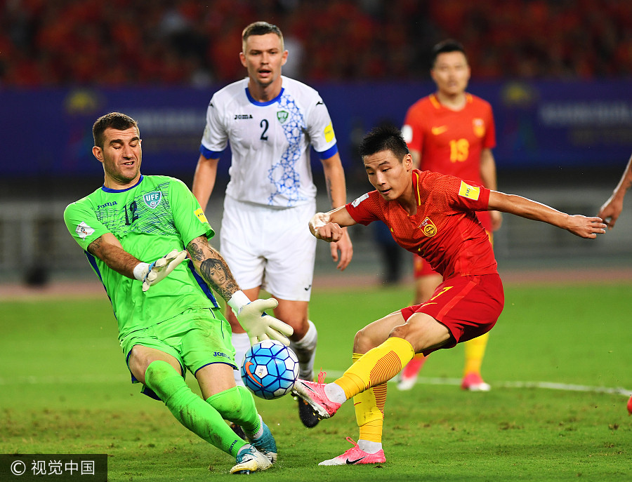 China keeps its World Cup hopes alive