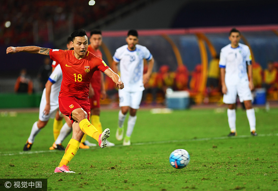 China keeps its World Cup hopes alive