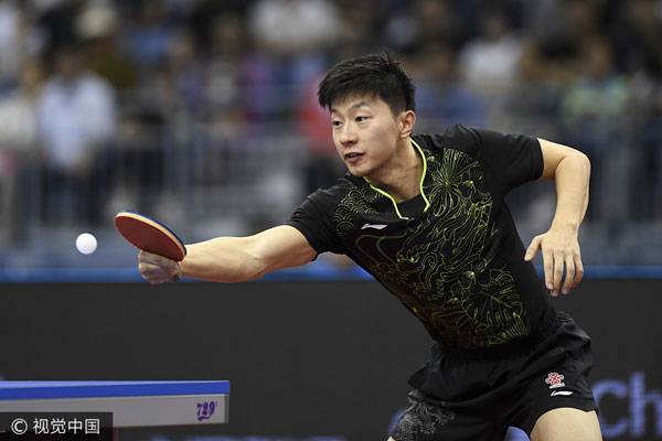 Ma Long beats Fan Zhendong to win men's singles at Chinese National Games