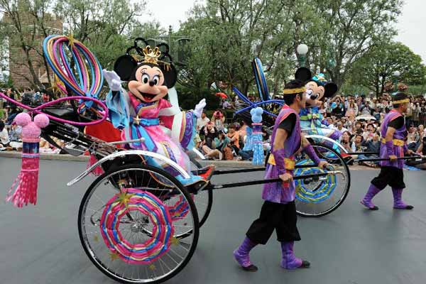Traditional Star Festival celebrated at Tokyo Disneyland