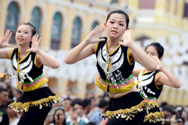 Int'l Youth Dance Festival held in Macao