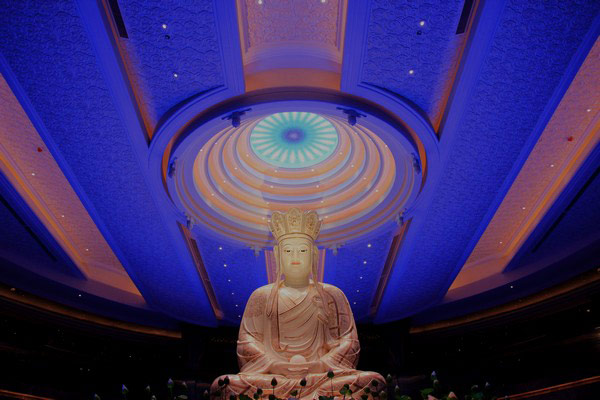Buddha to the future in Dayuan Cultural Garden