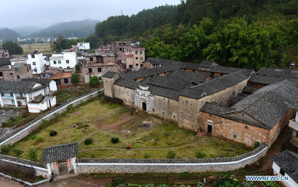 Cradle of Hakka: walled village in Ganzhou, E China