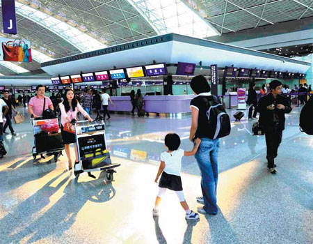 Airport upgraded for visitor influx