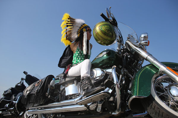 the countrys biker culture is revving up, as can be seen in the