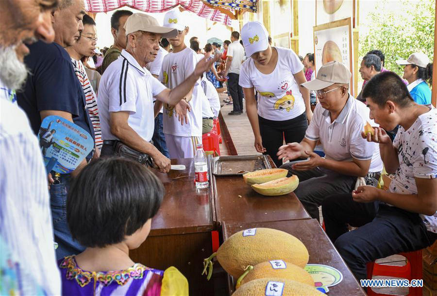 13th Hami melon festival held in Xinjiang