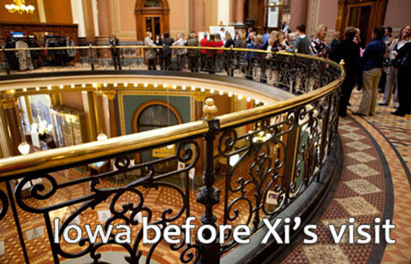 Iowa before Xi’s visit