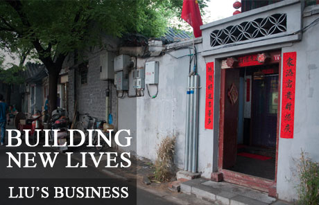 Building new lives: Liu's family business