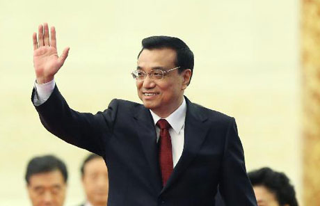 China's new premier meets the press