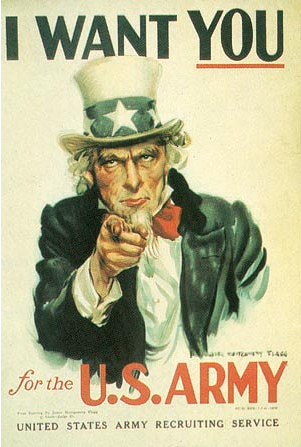 The army wants you!