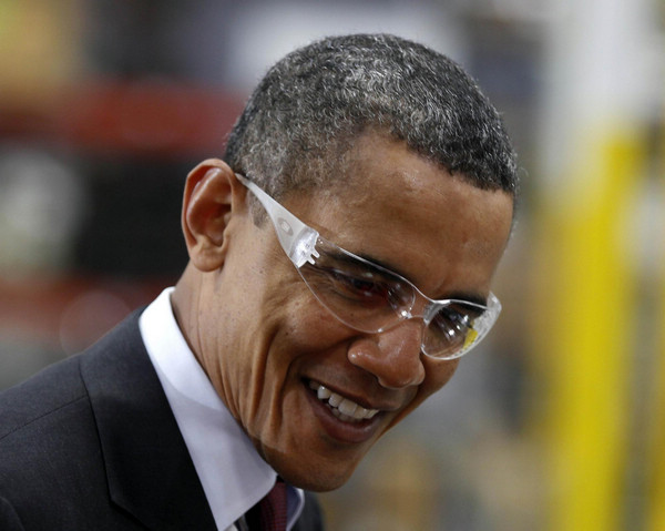 Obama tours power technology company in Wisconsin