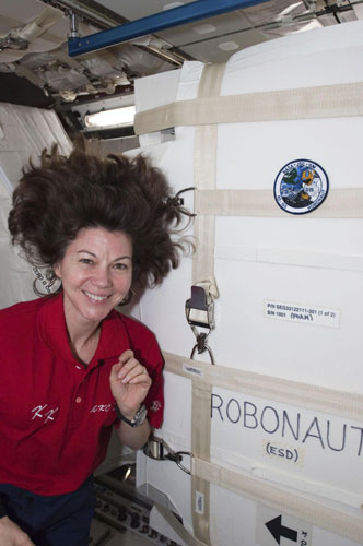 Astronauts in Internatioanl Space Station