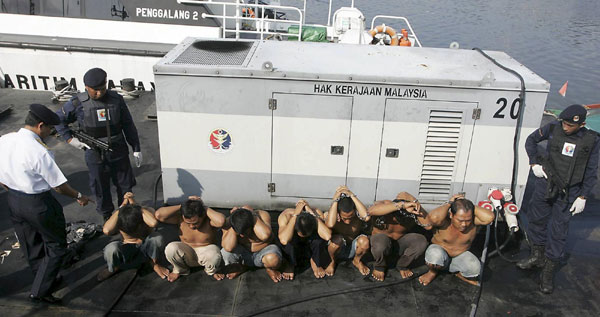 7 Indonesian pirates arrested in Malaysia