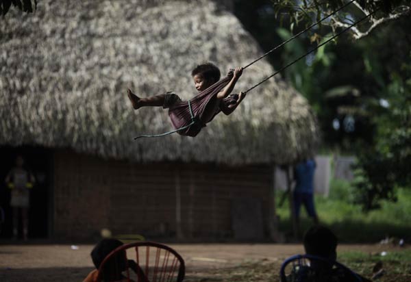 A glance at the life of Kayapo tribe in Amazon