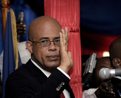 Martelly sworn in as Haiti's new president