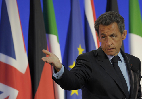 Sarkozy: G8 not a place to discuss IMF successor