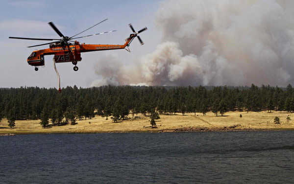 Fight against US fire moves to state border