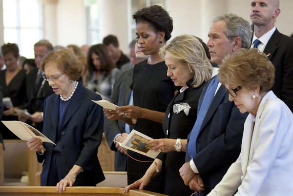 Betty Ford remembered at bipartisan memorial