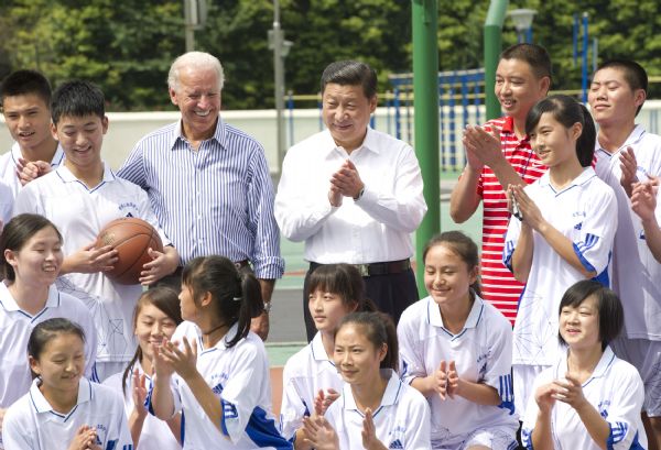 Chinese, US vice-presidents visit Sichuan