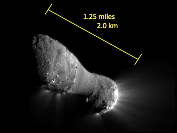 Comets a water source for thirsty early Earth