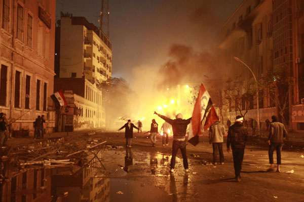Two dead, over 600 injured in Egypt protests
