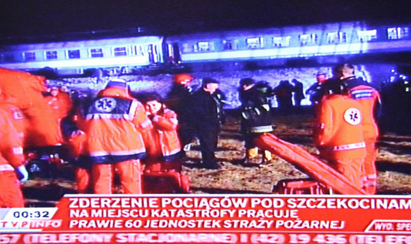 14 killed, 60 injured in Poland train collision