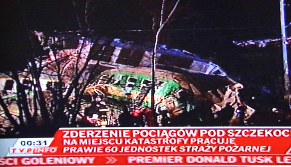 14 killed, 60 injured in Poland train collision