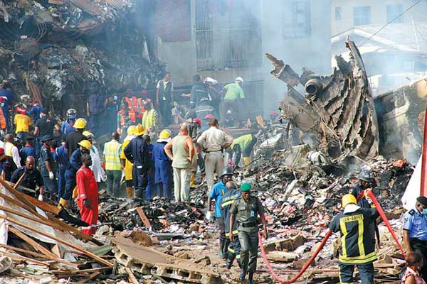 Deaths confirmed on ground after Nigeria crash