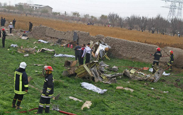 Helicopter crash claims 10 in NE Iran