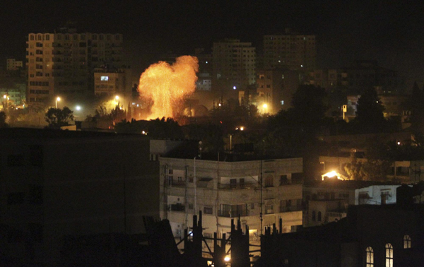 4 Palestinians killed as Israeli attacks enter fourth day