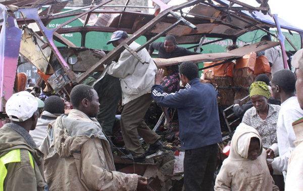 Kenyan police fear more deaths after blast in Nairobi