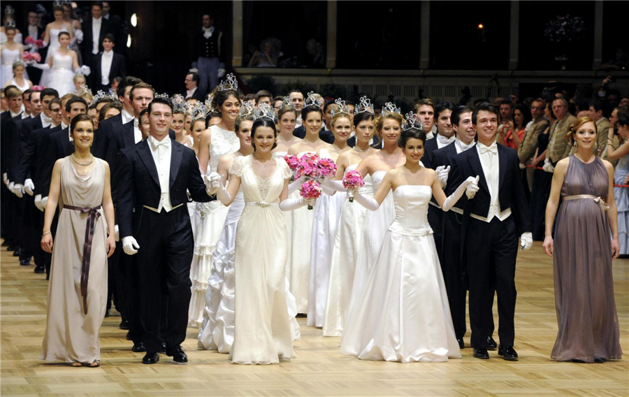 Traditional Opera Ball held in Vienna[1] Europe