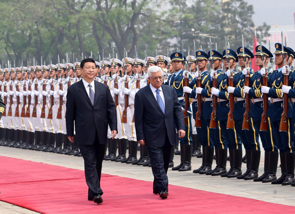 Xi makes proposal for Palestinian question