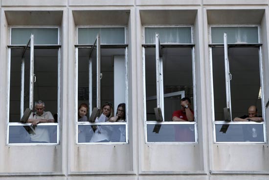 Greeks shocked as state broadcaster is shut