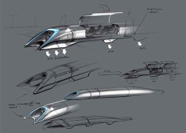 Billionaire unveils 'Hyperloop' transport plan