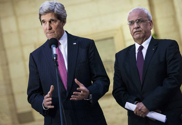 Kerry pushes for signing peace agreement