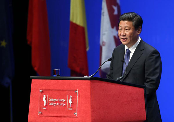 Xi's trip builds bridge to Europe