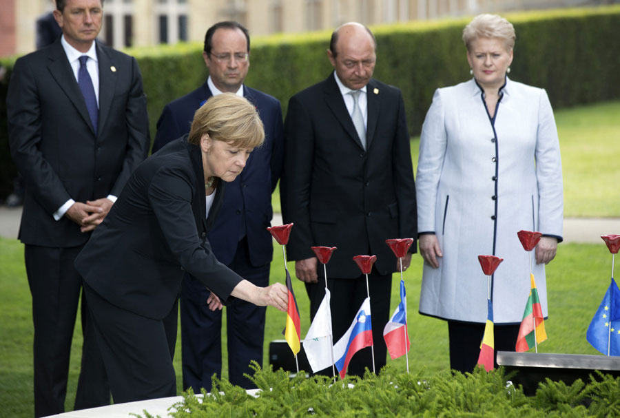 EU leaders mark 100th anniversary of WWI