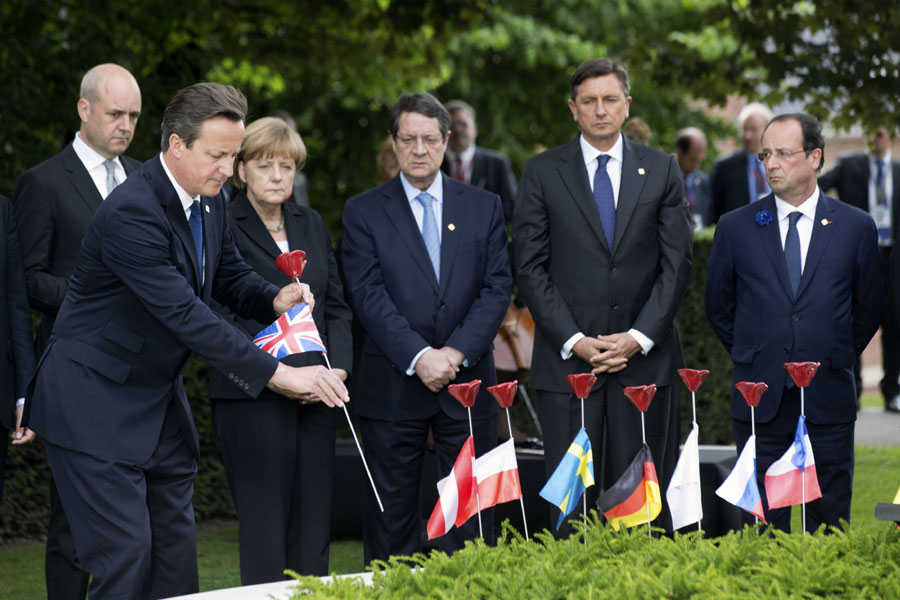 EU leaders mark 100th anniversary of WWI