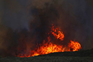 Washington state wildfire destroys 100 homes, hundreds evacuate