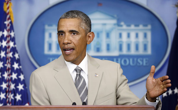 Obama says mulling options against Islamic State