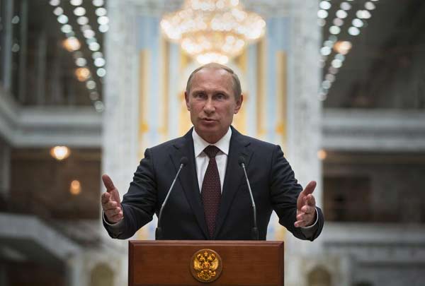 Putin calls for talks on eastern Ukraine